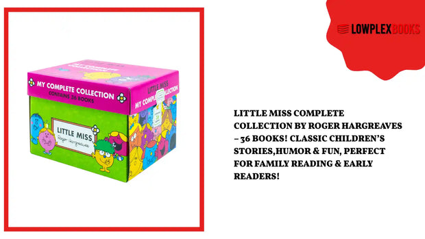 Little Miss Complete Collection - 36 Books by Roger Hargreaves