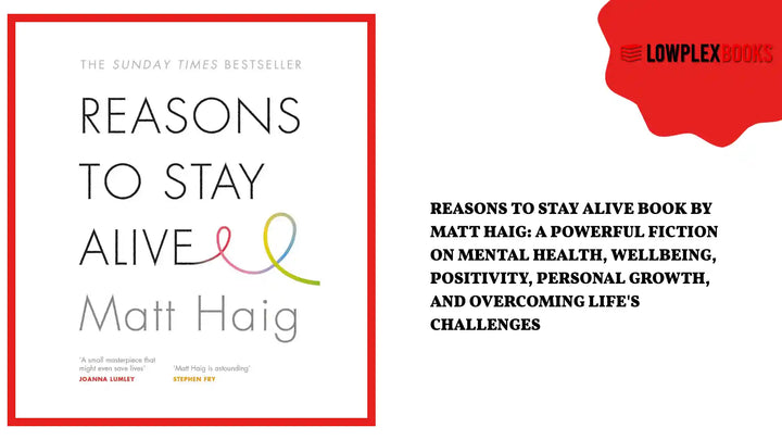 Reasons to Stay Alive Book by Matt Haig: A Powerful Fiction on Mental Health, Wellbeing, Positivity, Personal Growth, and Overcoming Life's Challenges by@Outfy