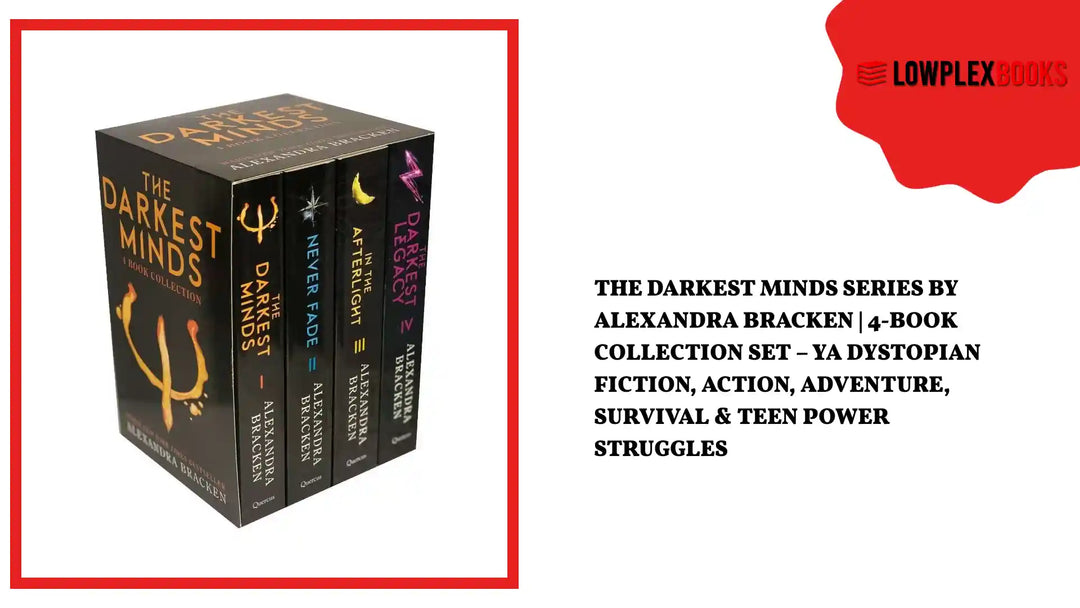 The Darkest Minds Series by Alexandra Bracken | 4-Book Collection Set &ndash; YA Dystopian Fiction, Action, Adventure, Survival &amp; Teen Power Struggles by@Outfy