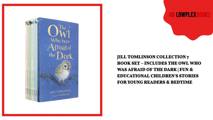 Jill Tomlinson Collection 7 Book Set &ndash; Includes The Owl Who Was Afraid of the Dark | Fun &amp; Educational Children's Stories for Young Readers &amp; Bedtime by@Outfy