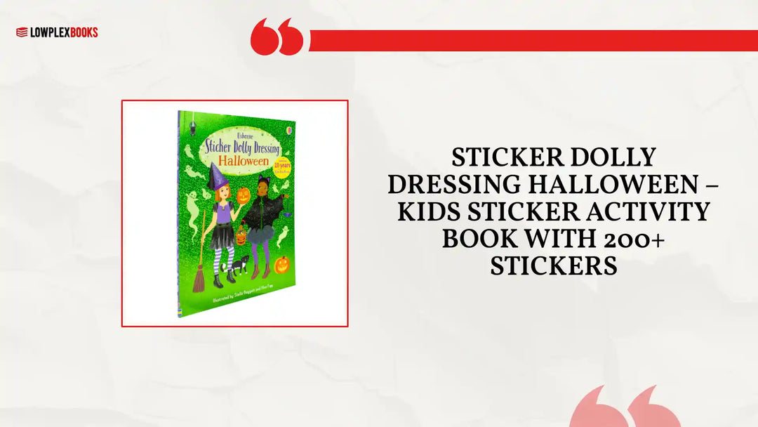 Sticker Dolly Dressing Halloween &ndash; Kids Sticker Activity Book with 200+ Stickers by@Outfy