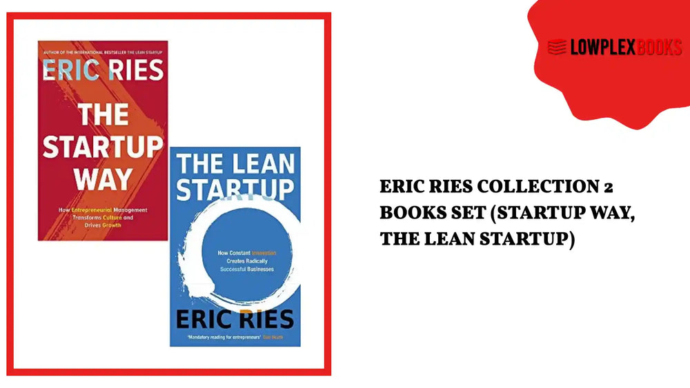 Eric Ries Collection 2 Books Set (Startup Way, The Lean Startup) by@Outfy