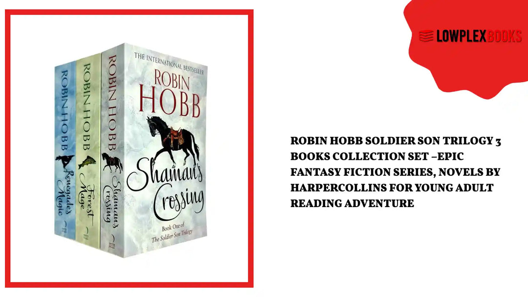 Robin Hobb Soldier Son Trilogy 3 Books Collection Set &ndash;Epic Fantasy Fiction Series, Novels by HarperCollins for Young Adult Reading Adventure by@Outfy