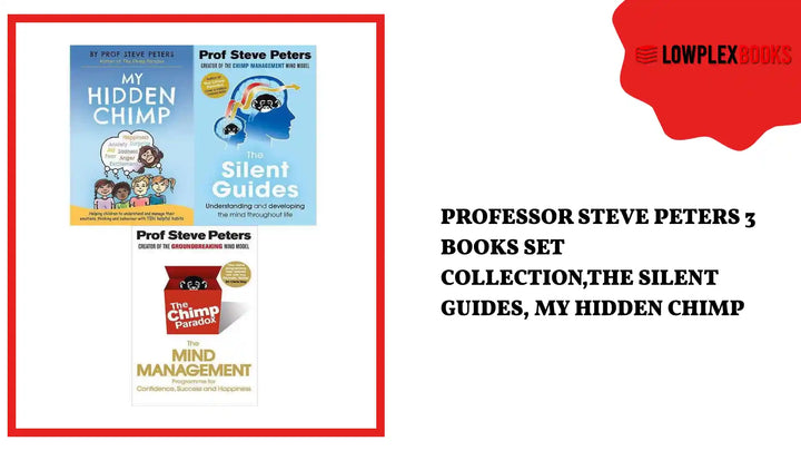 Professor Steve Peters 3 Books Set Collection,The Silent Guides, My Hidden Chimp by@Outfy