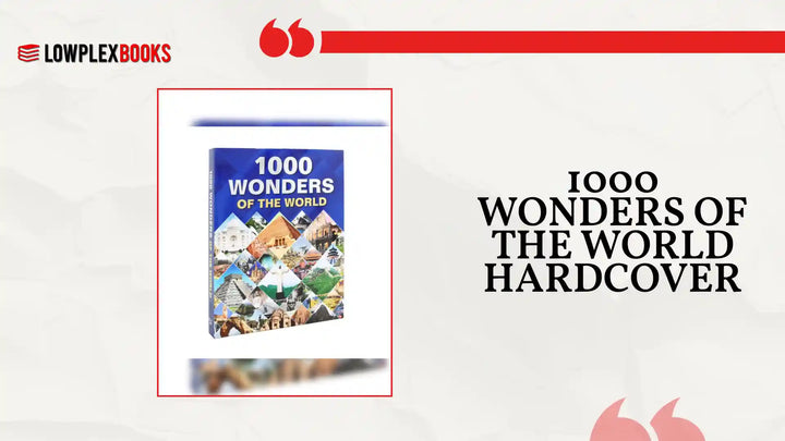 1000 Wonders of the World Hardcover by@Outfy