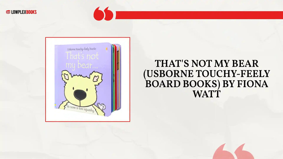 That's Not My Bear (Usborne Touchy-Feely Board Books) By Fiona Watt by@Outfy