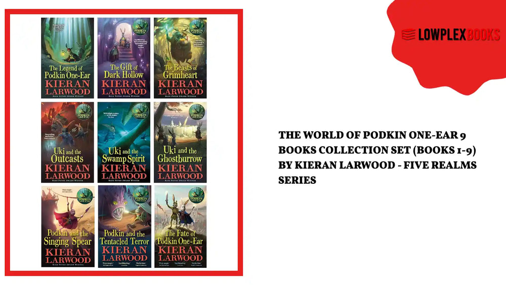 The World of Podkin One-Ear 9 Books Collection Set (Books 1-9) by Kieran Larwood - Five Realms Series by@Outfy