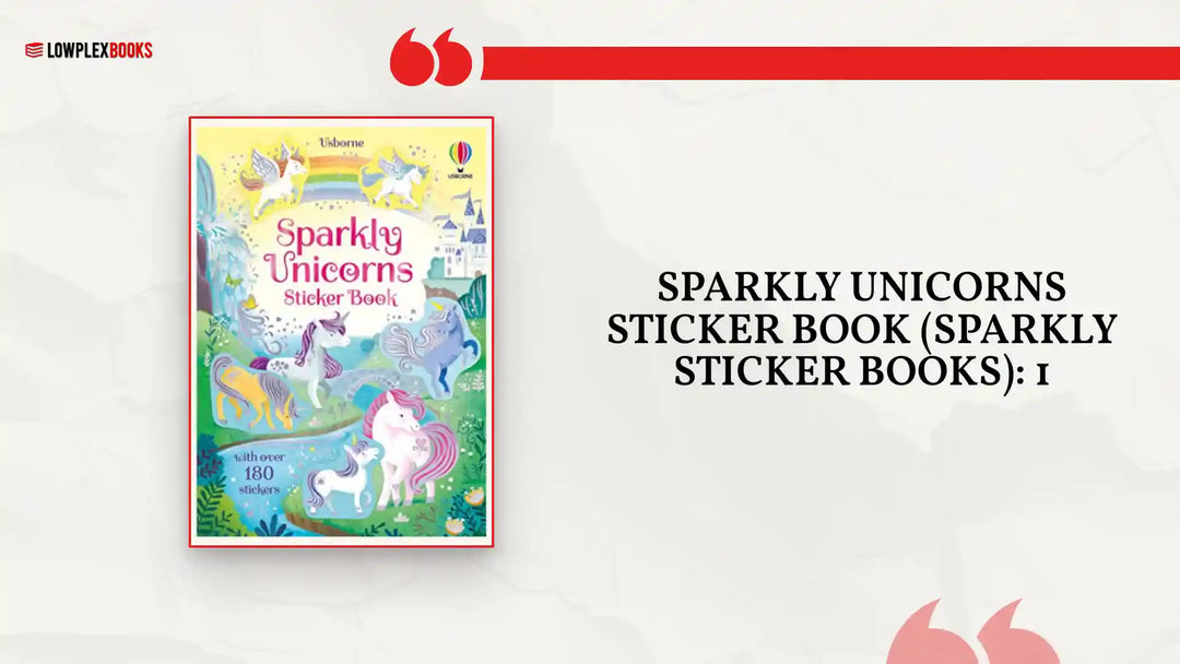 Sparkly Unicorns Sticker Book (Sparkly Sticker Books): 1 by@Outfy