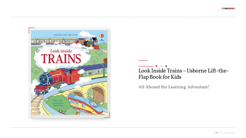 Look Inside Trains &ndash; Usborne Lift-the-Flap Book for Kids by@Outfy