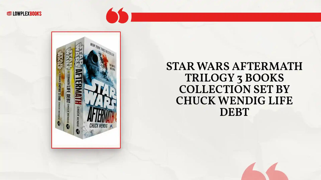 Star Wars Aftermath Trilogy 3 Books Collection Set By Chuck Wendig Life Debt by@Outfy