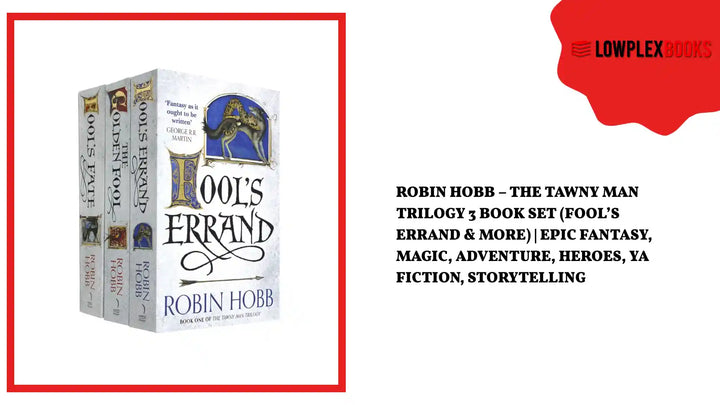 Robin Hobb &ndash; The Tawny Man Trilogy 3 Book Set (Fool&rsquo;s Errand &amp; More) | Epic Fantasy, Magic, Adventure, Heroes, YA Fiction, Storytelling by@Outfy