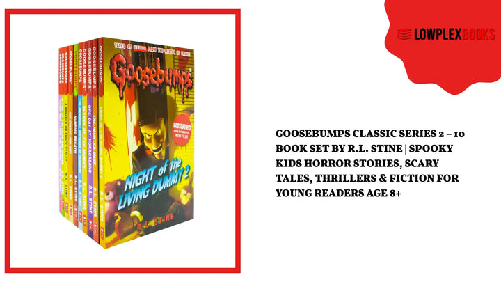 Goosebumps Classic Series 2 &ndash; 10 Book Set by R.L. Stine | Spooky Kids Horror Stories, Scary Tales, Thrillers &amp; Fiction for Young Readers Age 8+ by@Outfy
