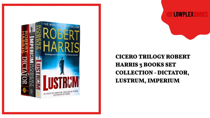 Cicero Trilogy Robert Harris 3 Books Set Collection - Dictator, Lustrum, Imperium by@Outfy