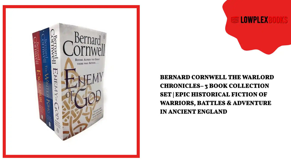 Bernard Cornwell The Warlord Chronicles&ndash; 3 Book Collection Set | Epic Historical Fiction of Warriors, Battles &amp; Adventure in Ancient England by@Outfy
