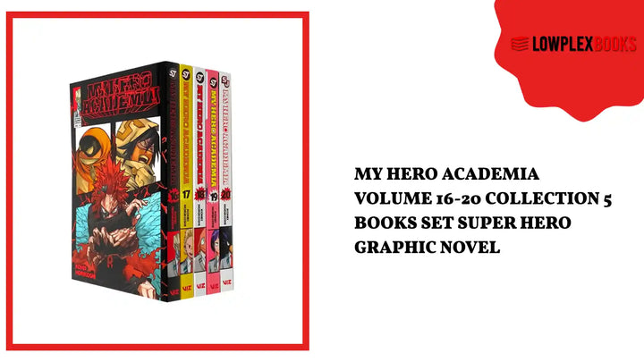 My Hero Academia Volume 16-20 Collection 5 Books Set Super Hero Graphic Novel by@Outfy