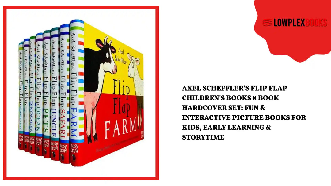 Axel Scheffler's Flip Flap Children's Books 8 Book Hardcover Set: Fun &amp; Interactive Picture Books for Kids, Early Learning &amp; Storytime by@Outfy