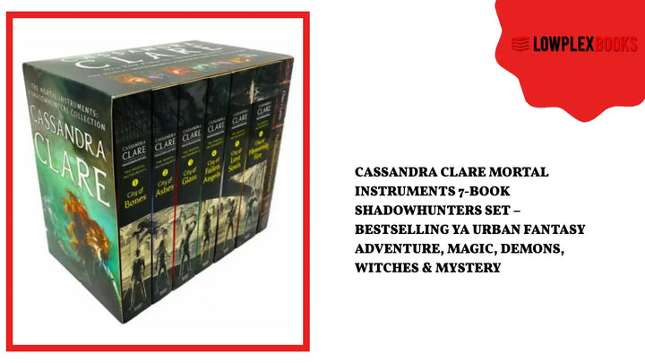 Cassandra Clare Mortal Instruments 7-Book Shadowhunters Set &ndash; Bestselling YA Urban Fantasy Adventure, Magic, Demons, Witches &amp; Mystery by@Outfy