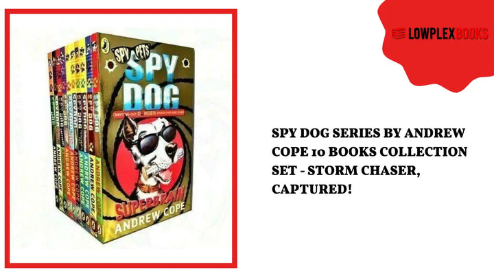 Spy Dog Series By Andrew Cope 10 Books Collection Set - Storm Chaser, Captured! by@Outfy