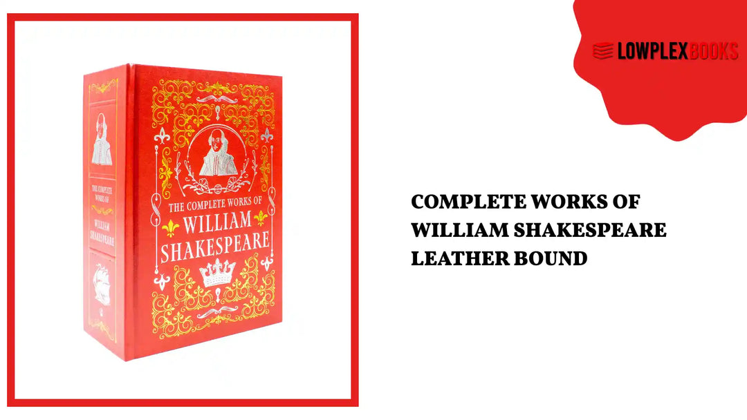 Complete Works of William Shakespeare Leather Bound by@Outfy