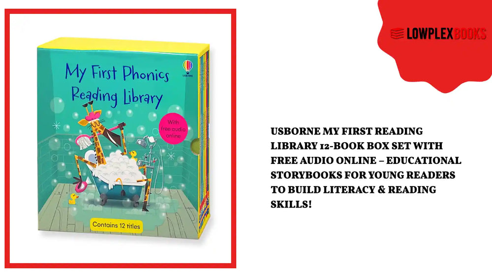 Usborne My First Reading Library 12-Book Box Set with Free Audio Online &ndash; Educational Storybooks for Young Readers to Build Literacy &amp; Reading Skills! by@Outfy