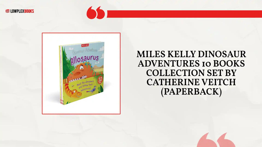 Miles Kelly Dinosaur Adventures 10 Books Collection Set by Catherine Veitch (Paperback) by@Outfy