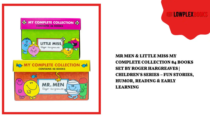 Mr Men &amp; Little Miss My Complete Collection 84 Books Set by Roger Hargreaves | Children's Series &ndash; Fun Stories, Humor, Reading &amp; Early Learning by@Outfy