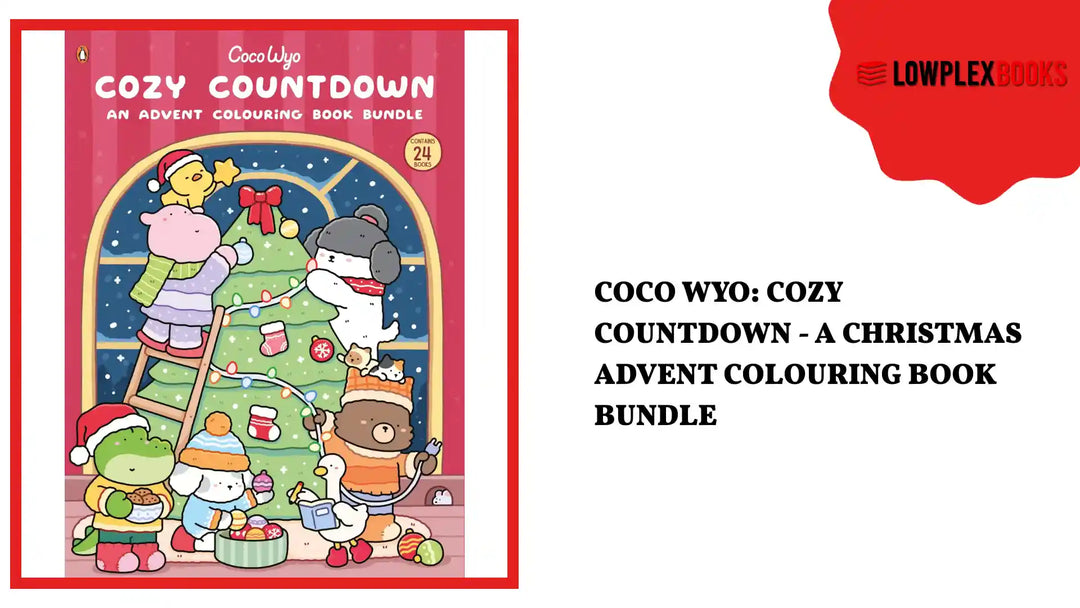 Coco Wyo: Cozy Countdown - A Christmas Advent Colouring Book Bundle by@Outfy