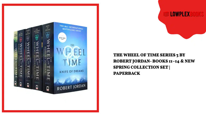 The Wheel of Time Series 3 by Robert Jordan- Books 11&ndash;14 &amp; New Spring Collection Set | Paperback by@Outfy