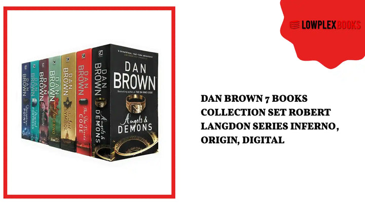 Dan Brown 7 Books Collection Set Robert Langdon Series Inferno, Origin, Digital by@Outfy