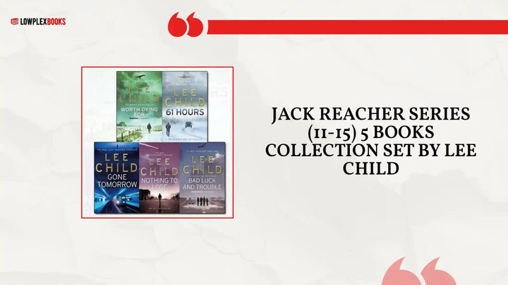 Jack Reacher Series (11-15) 5 Books Collection Set By Lee Child by@Outfy