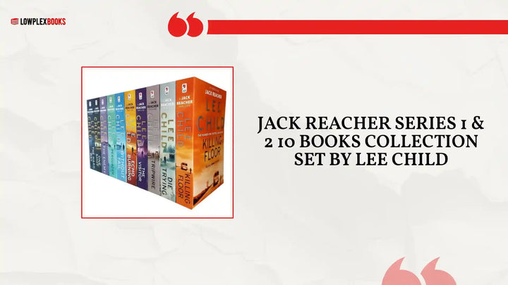 Jack Reacher Series 1 &amp; 2 10 Books Collection Set By Lee Child by@Outfy