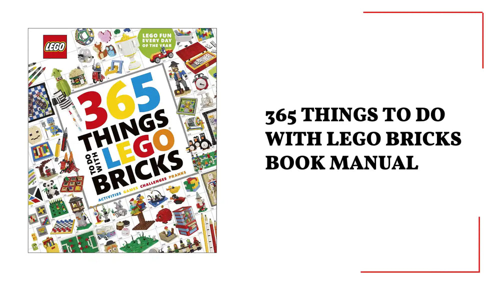 365 Things to Do with LEGO Bricks Book Manual by@Outfy