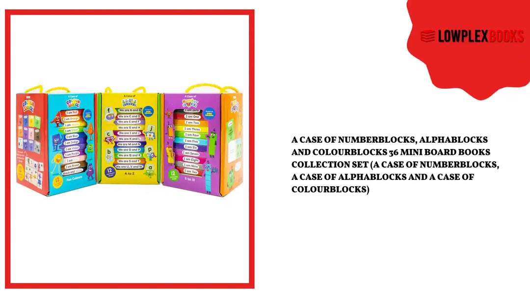 A Case of Numberblocks, Alphablocks and Colourblocks 36 Mini Board Books Collection Set (A Case of Numberblocks, A Case of Alphablocks and A Case of Colourblocks) by@Outfy