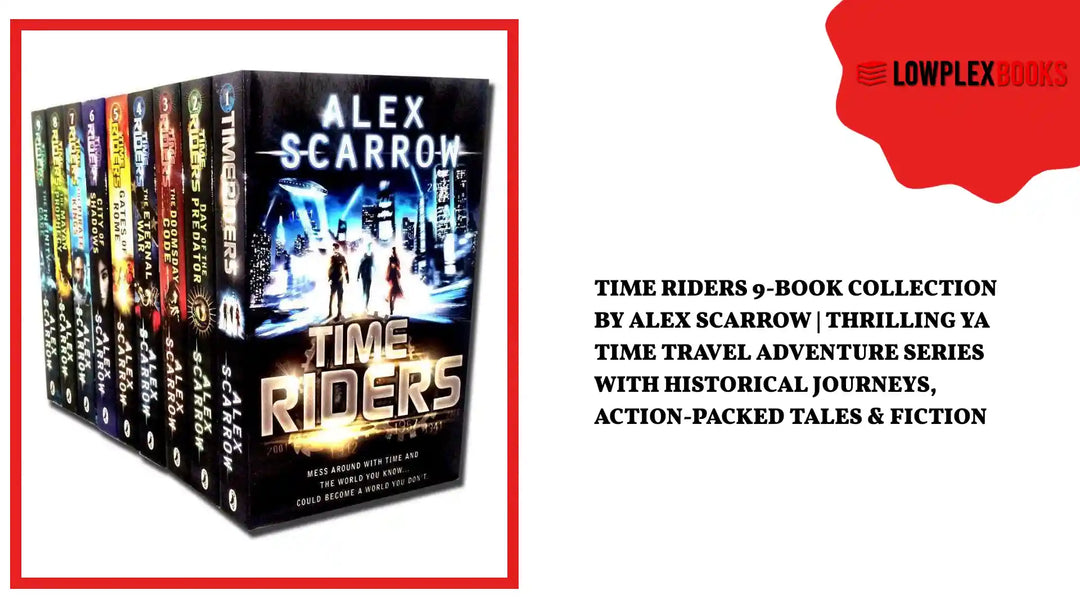Time Riders 9-Book Collection by Alex Scarrow | Thrilling YA Time Travel Adventure Series with Historical Journeys, Action-Packed Tales &amp; Fiction by@Outfy