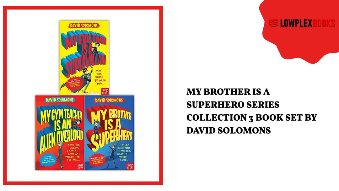 My Brother Is A Superhero Series Collection 3 Book Set By David Solomons by@Outfy