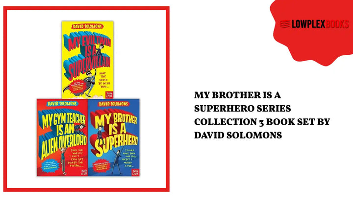 My Brother Is A Superhero Series Collection 3 Book Set By David Solomons by@Outfy