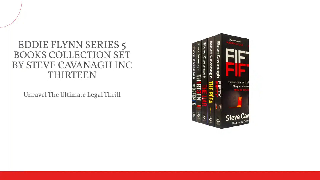 Eddie Flynn Series 5 Books Collection Set By Steve Cavanagh Inc Thirteen by@Outfy
