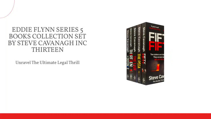Eddie Flynn Series 5 Books Collection Set By Steve Cavanagh Inc Thirteen by@Outfy