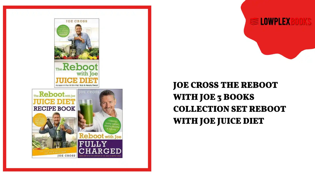 Joe Cross The Reboot with Joe 3 Books Collection Set Reboot with Joe Juice Diet by@Outfy
