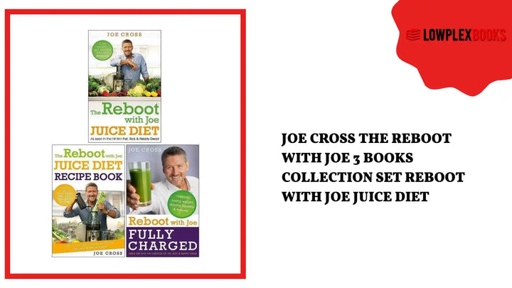 Joe Cross The Reboot with Joe 3 Books Collection Set Reboot with Joe Juice Diet by@Outfy