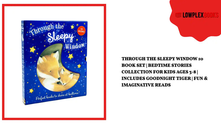 Through The Sleepy Window 10 Book Set | Bedtime Stories Collection for Kids Ages 3-8 | Includes Goodnight Tiger | Fun &amp; Imaginative Reads by@Outfy