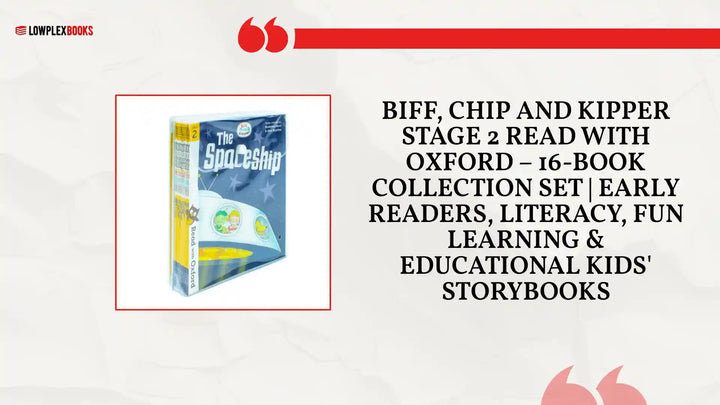 Biff, Chip and Kipper Stage 2 Read with Oxford &ndash; 16-Book Collection Set | Early Readers, Literacy, Fun Learning &amp; Educational Kids' Storybooks by@Outfy