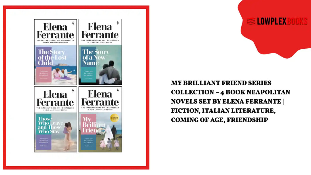 My Brilliant Friend Series Collection &ndash; 4 Book Neapolitan Novels Set by Elena Ferrante | Fiction, Italian Literature, Coming of Age, Friendship by@Outfy