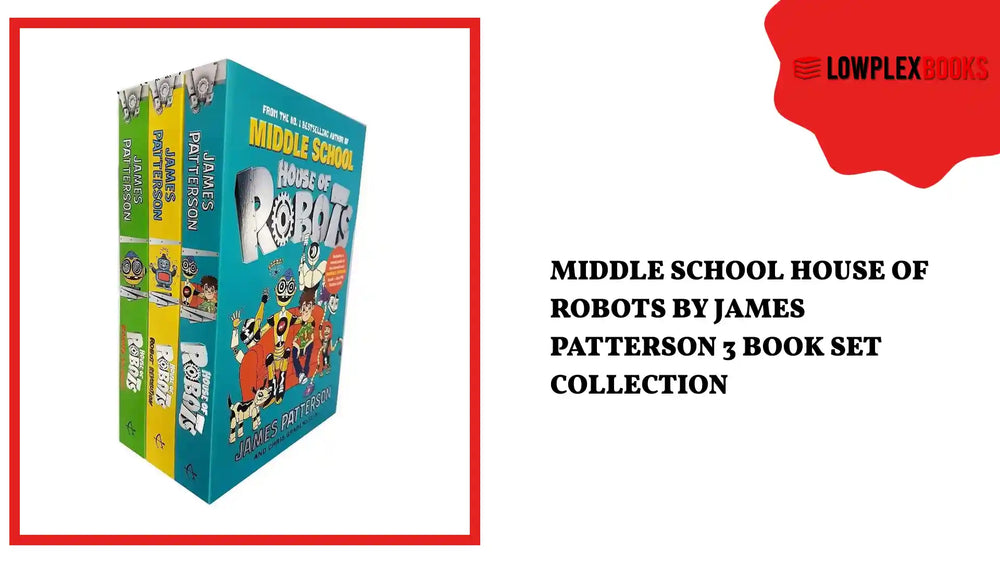 Middle School House Of Robots By James Patterson 3 Book Set Collection by@Outfy