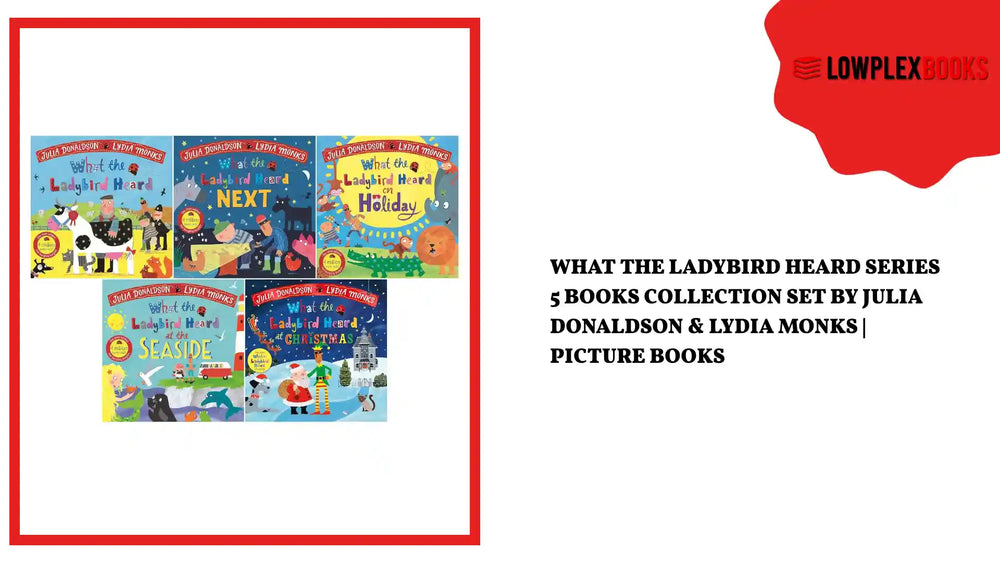 What the Ladybird Heard Series 5 Books Collection Set by Julia Donaldson &amp; Lydia Monks | Picture Books by@Outfy