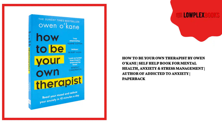 How to Be Your Own Therapist by Owen O'Kane | Self Help Book for Mental Health, Anxiety &amp; Stress Management | Author of Addicted to Anxiety | Paperback by@Outfy