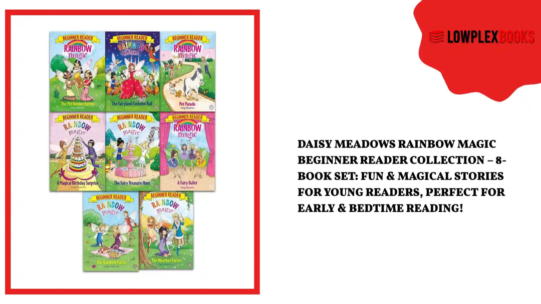 Daisy Meadows Rainbow Magic Beginner Reader Collection &ndash; 8-Book Set: Fun &amp; Magical Stories for Young Readers, Perfect for Early &amp; Bedtime Reading! by@Outfy