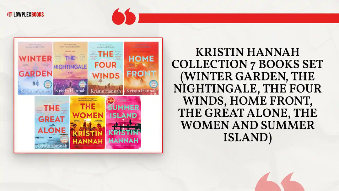 Kristin Hannah Collection 7 Books Set (Winter Garden, The Nightingale, The Four Winds, Home Front, The Great Alone, The Women and Summer Island) by@Outfy