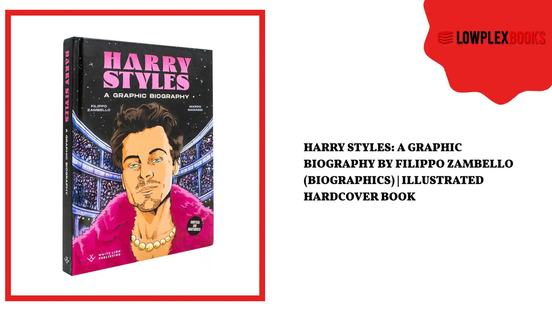Harry Styles: A Graphic Biography by Filippo Zambello (BioGraphics) | Illustrated Hardcover Book by@Outfy
