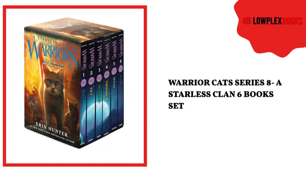 Warrior Cats Series 8- A Starless Clan 6 Books Set by@Outfy